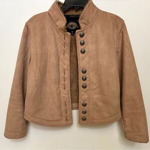 Vintage County clothing co Faux Suede Western Jacket Size M